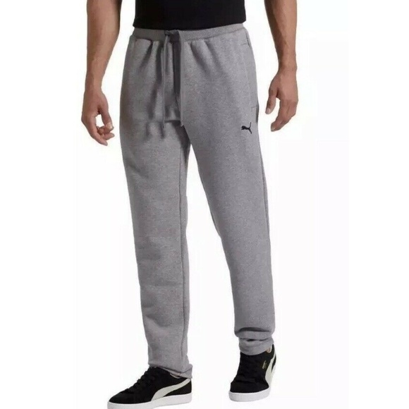 mens puma fleece pants